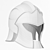  WARRIOR HELMET-01 3D Model 3D model small image 3