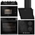 Korting Kitchen Appliance Set 3D model small image 1
