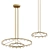 Sparkling Star Pendant Light 3D model small image 2