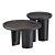 Baxter Calix Coffee Table Set 3D model small image 1