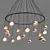 Designer Dora P12 Chandelier 3D model small image 1