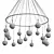 Designer Dora P12 Chandelier 3D model small image 2