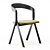 Diverge Chair with 3 Colors 3D model small image 5