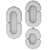 Celestial Ceramic Wall Mirror Collection 3D model small image 2