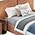 Modern Kids Bed by Maxime 3D model small image 3