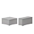 Modern Geometric Metal Sculptures 3D model small image 4