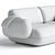 Modern Poole Sofa Design 3D model small image 3