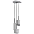 Modern Industrial Pendant Light 3D model small image 3