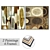 Wall Art Set with Frame Options 3D model small image 1