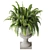 Boston Fern Vase Decoration Model 3D model small image 2