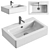 Elegant Air 60 Basin 3D model small image 1