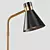 Modern Metal Table Lamp - Sleek Design 3D model small image 2