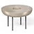 Sleek Botero Metal Table Art 3D model small image 2