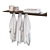 Hanging Towel Decor Set 3D model small image 2