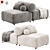 Stylish OFFO Modular Sofa Design 3D model small image 4