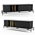 Modern 3D Sideboard Model 3D model small image 1