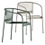Stylish Velit Armchair by Plank 3D model small image 1