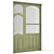 Corona Aluminium Door 355 Render 3D model small image 2