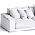 Corona Sofa 3D Model Collection 3D model small image 3