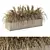 Natural Outdoor Pampas Grass Decor 3D model small image 1