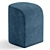 Tilly Small Ottoman | High-Res Texture 3D model small image 2