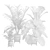 Exotic Indoor Plants 3D Pack 3D model small image 3