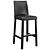 Elegant Bergmund Bar Stool 3D model small image 2