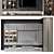 Modern TV Wall Shelf Decor 3D model small image 2