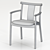 Traditional Wood Dining Armchair 3D model small image 4