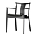 Traditional Wood Dining Armchair 3D model small image 6