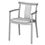 Traditional Wood Dining Armchair 3D model small image 9