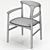 Organic Elegance Tonbo Armchair 3D model small image 4