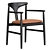 Organic Elegance Tonbo Armchair 3D model small image 5