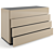 Modern Molteni 606 Chest 120cm 3D model small image 5