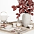  Elegant Tableware Set for 21 3D model small image 3