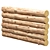 10-Piece Log Set, 3000x300 3D model small image 1