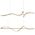 Sleek Eskild Long Design Lamp 3D model small image 1