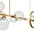 Modern Bubble Pendant Light 3D model small image 2