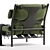 Arne Norell Inca Lounge Chair 3D model small image 3