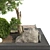 Lush Garden Tree & Bush Set 3D model small image 10