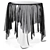 Modern Glass Philippe End Table 3D model small image 2