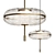 Elegant Dona Glass Pendant Lamp 3D model small image 1