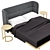 Elegant Nau Design Aran Bed 3D model small image 4