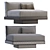 Sleek MODERN RUDOLPH Armchair Serax 3D model small image 5