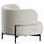 Gallotti&Radice AKIKO Lounge Chair 3D model small image 6
