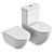 Duravit D-Neo White Washdown Toilets 3D model small image 3