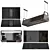  Sleek Airforce Appliance Set 3D model small image 1
