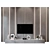 Modern Plywood TV Stand KTV080 3D model small image 1