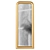 Elegant Adinoshika Gold Mirror 3D model small image 2