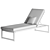 Minimalist Outdoor Lounger: Landscape Integration 3D model small image 4